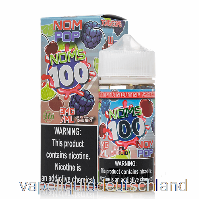 Nom Pops - Nomen 100 - Nomenon E-Liquids - 100 Ml 3 Mg Vape Deutschland
